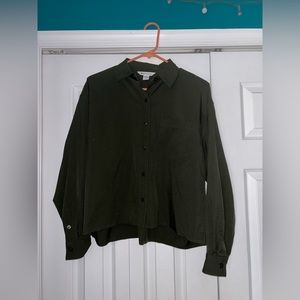 Athleta Cropped Stretch Tech Top